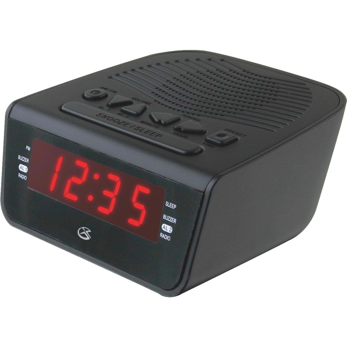 Picture of GPX Dual Memory Alarm Clock Radio