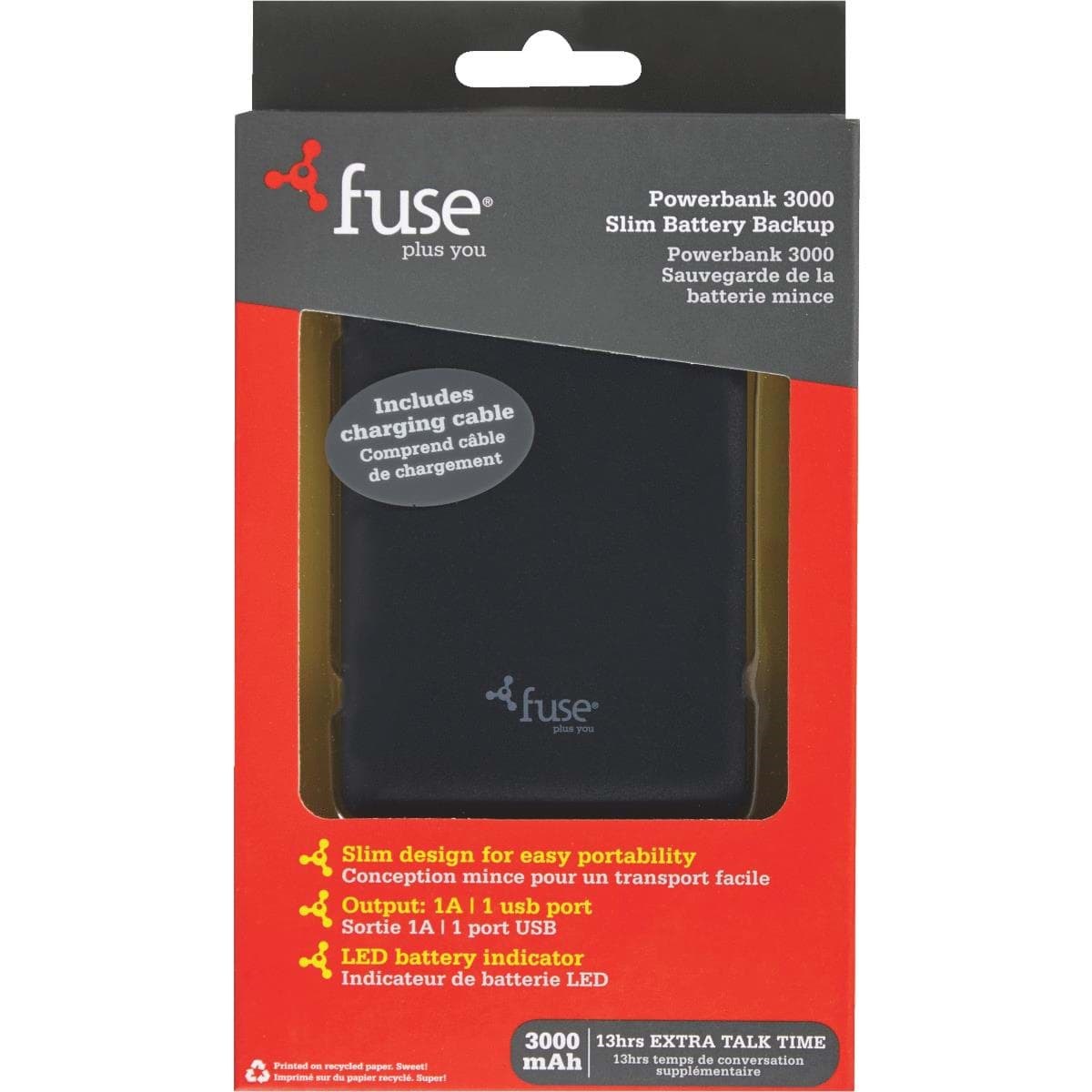 Picture of Fuse 3000mAh Power Bank