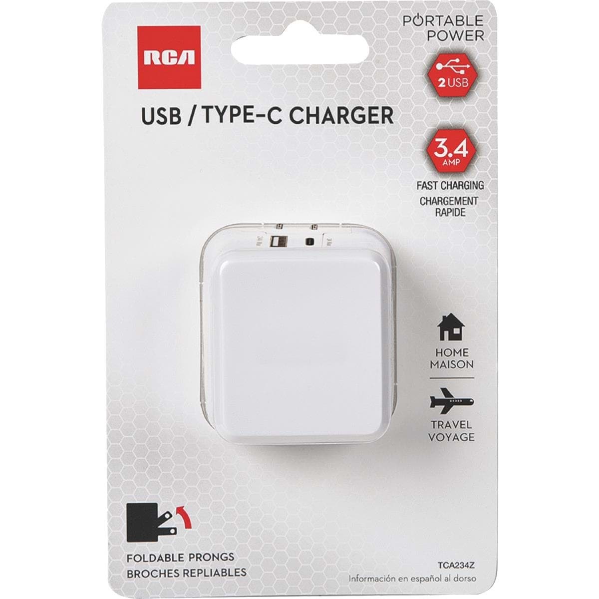 Picture of RCA 2-Port USB Wall Charger