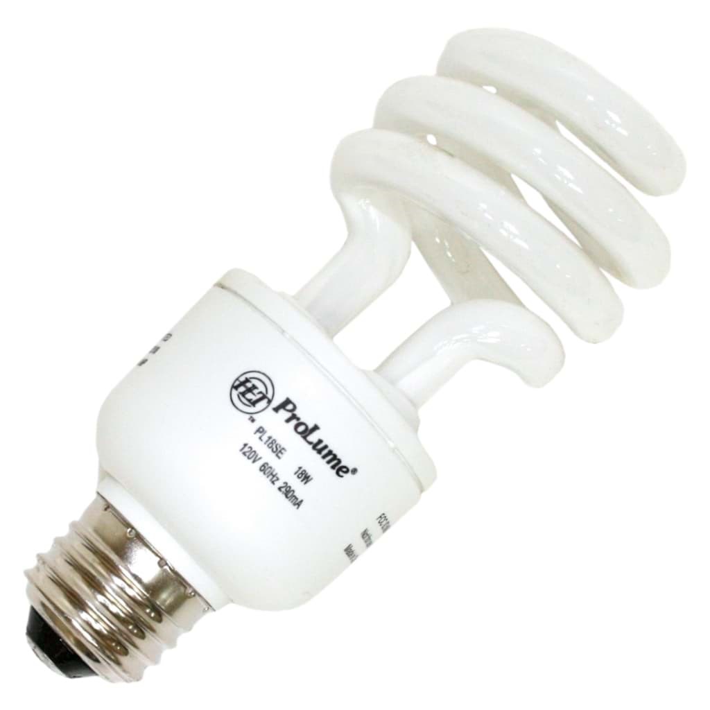 Picture of Light Bulb Fluorescent Compact Cool White - 18watt(75w)(CFL18/41)