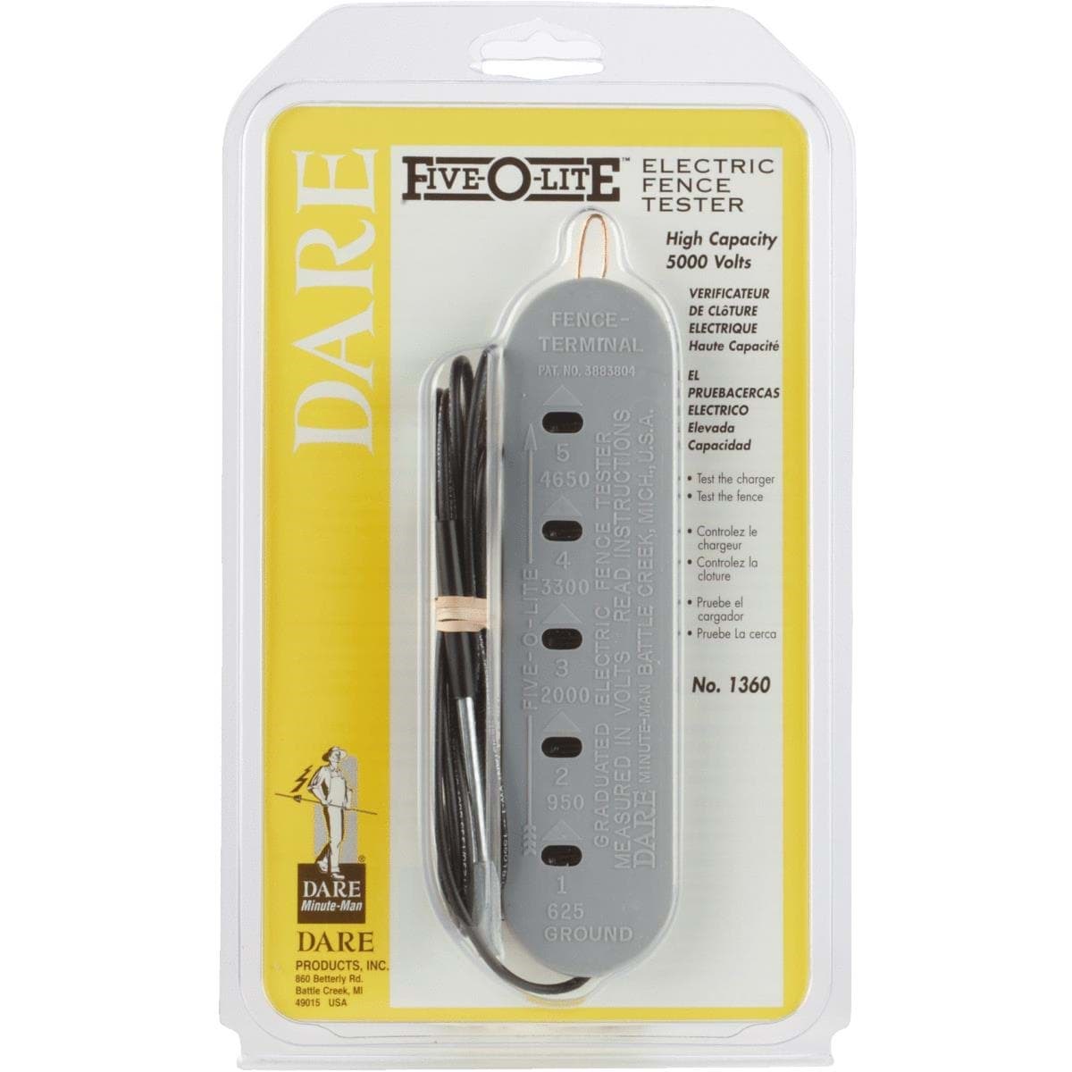 Picture of Dare Five-O-Lite Electric Fence Tester