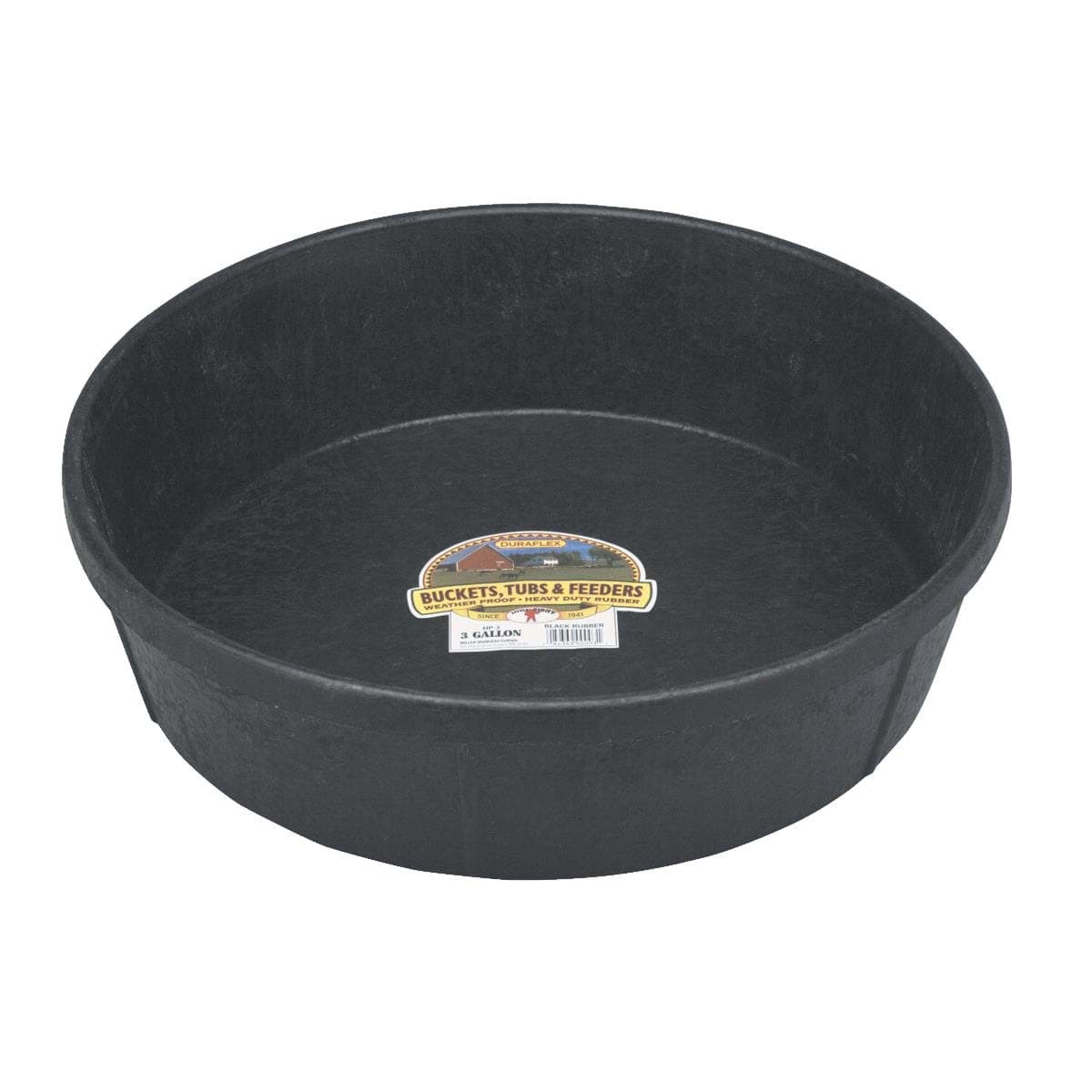 Picture of Duraflex Rubber Water And Feed Pan And Tub