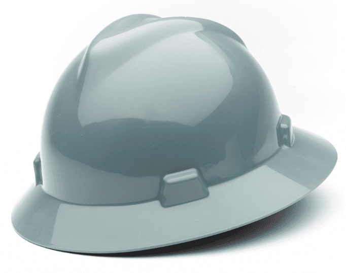 Picture of Hard Hat Full-Brim w/ Fas-Trac Suspension – Gray