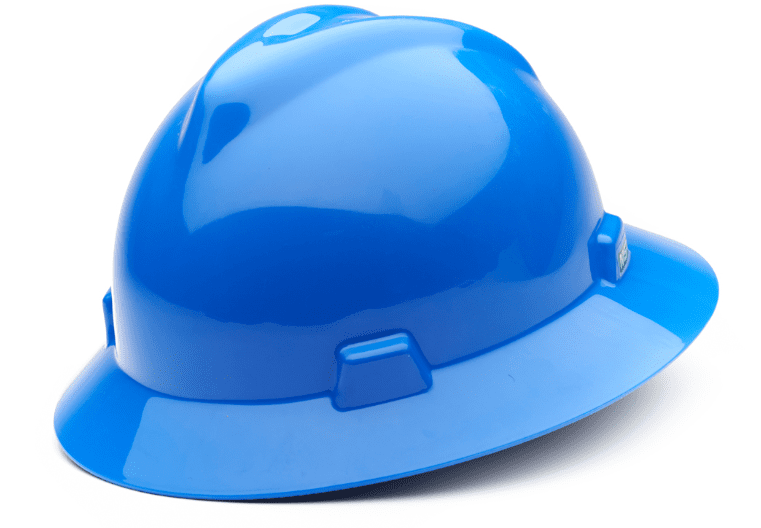 Picture of Hard Hat Full-Brim w/ Fas-Trac Suspension – Blue