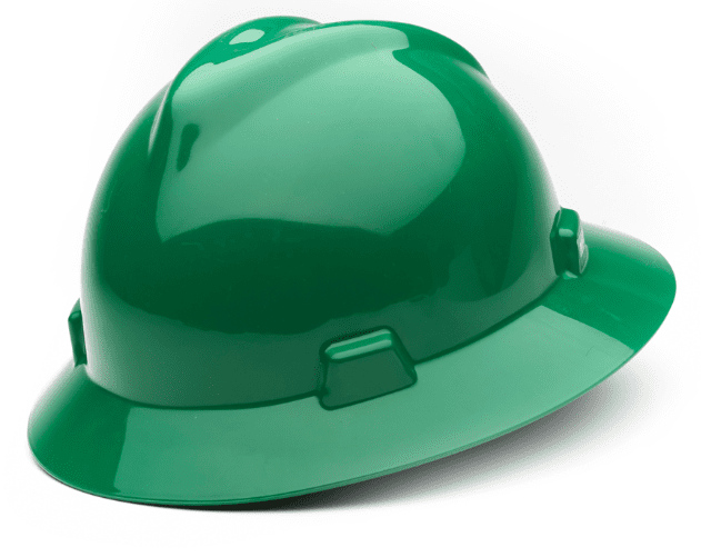 Picture of Hard Hat Full-Brim w/ Fas-Trac Suspension – Green