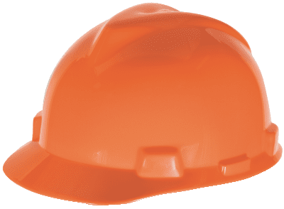 Picture of Hard Hat Cap w/ Fas-Trac Suspension – Hi-Viz Orang