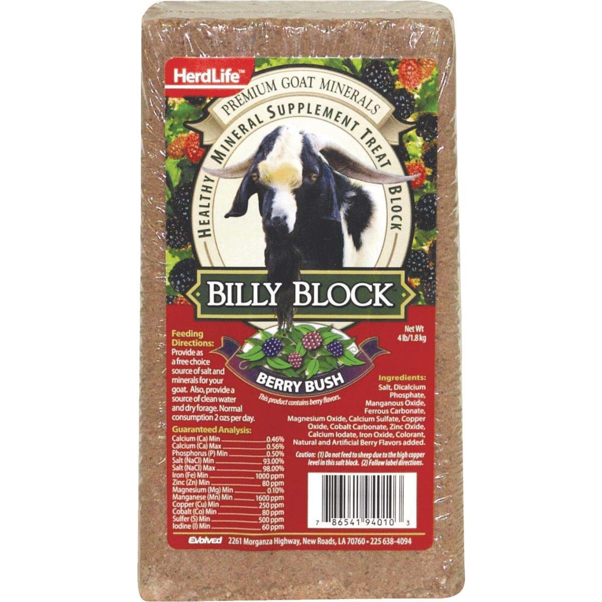 Picture of Billy Goat Supplement Treat Mineral Block