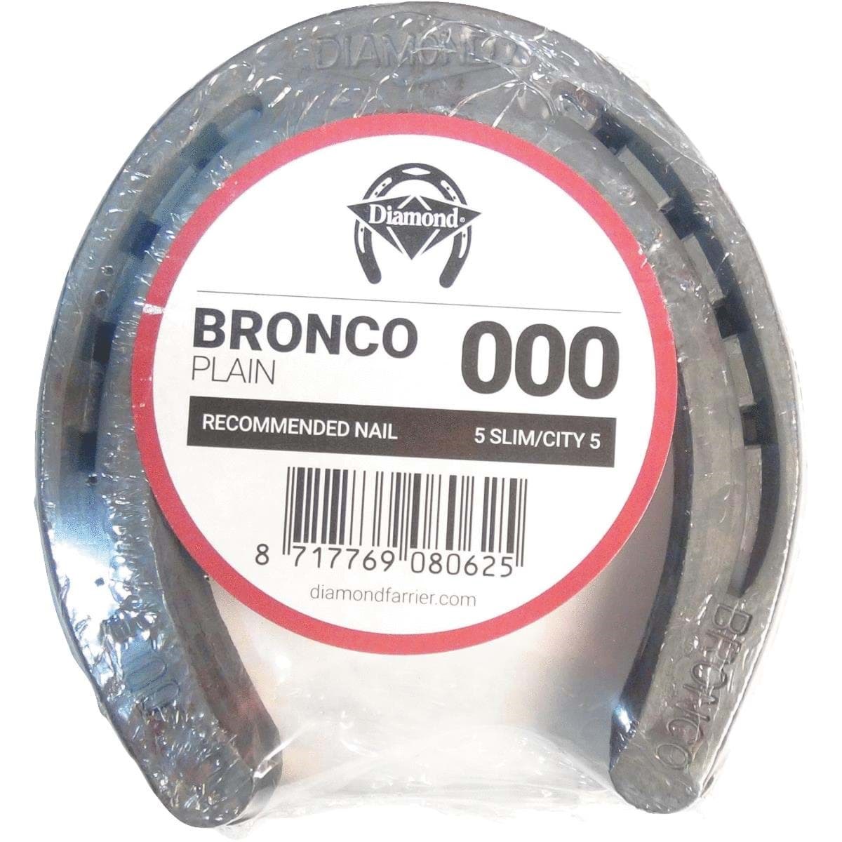 Picture of Diamond Plain Bronco Horseshoe