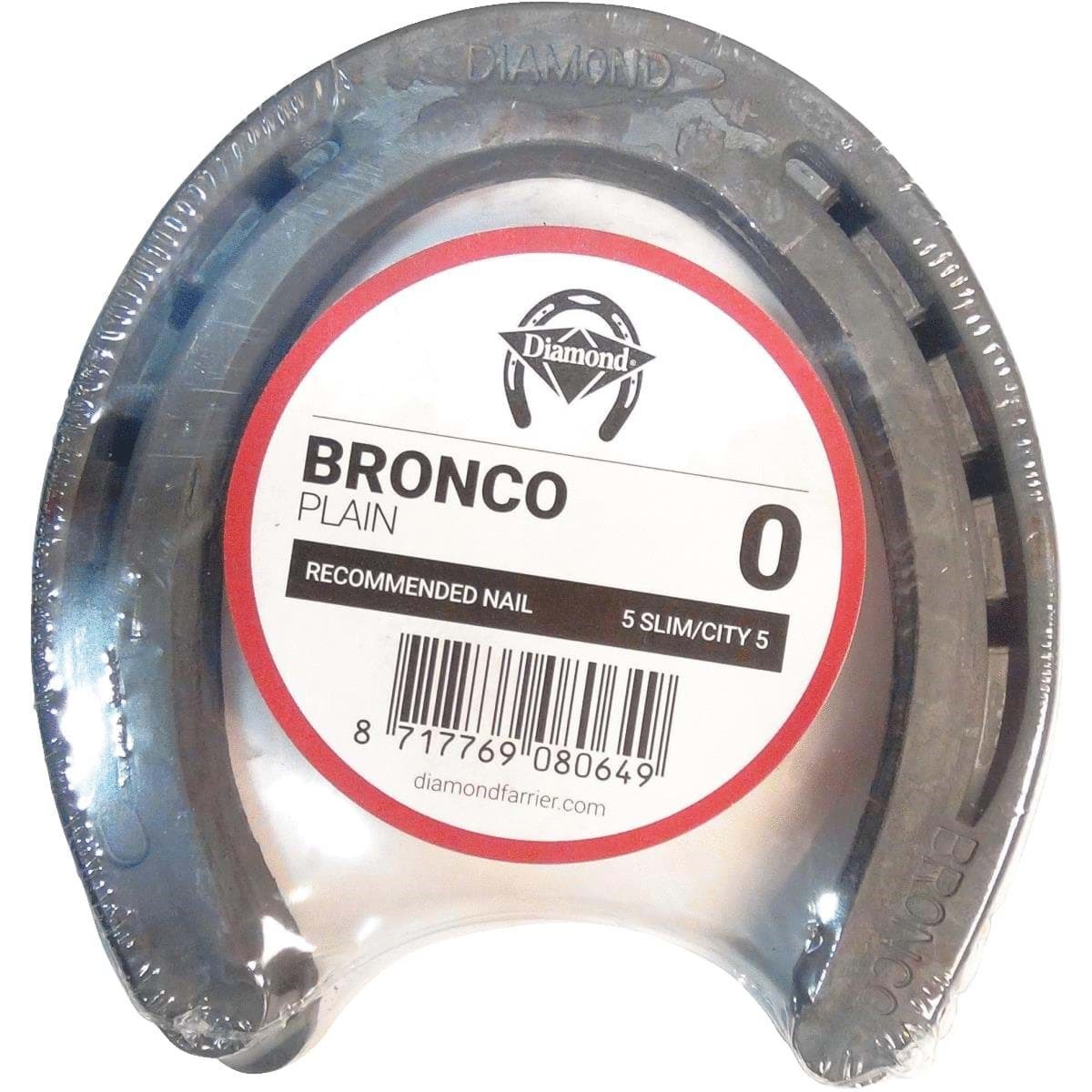 Picture of Diamond Plain Bronco Horseshoe