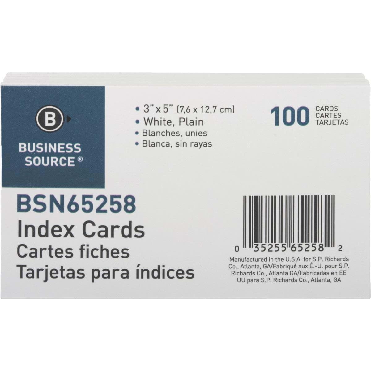 Picture of Business Source Index Card