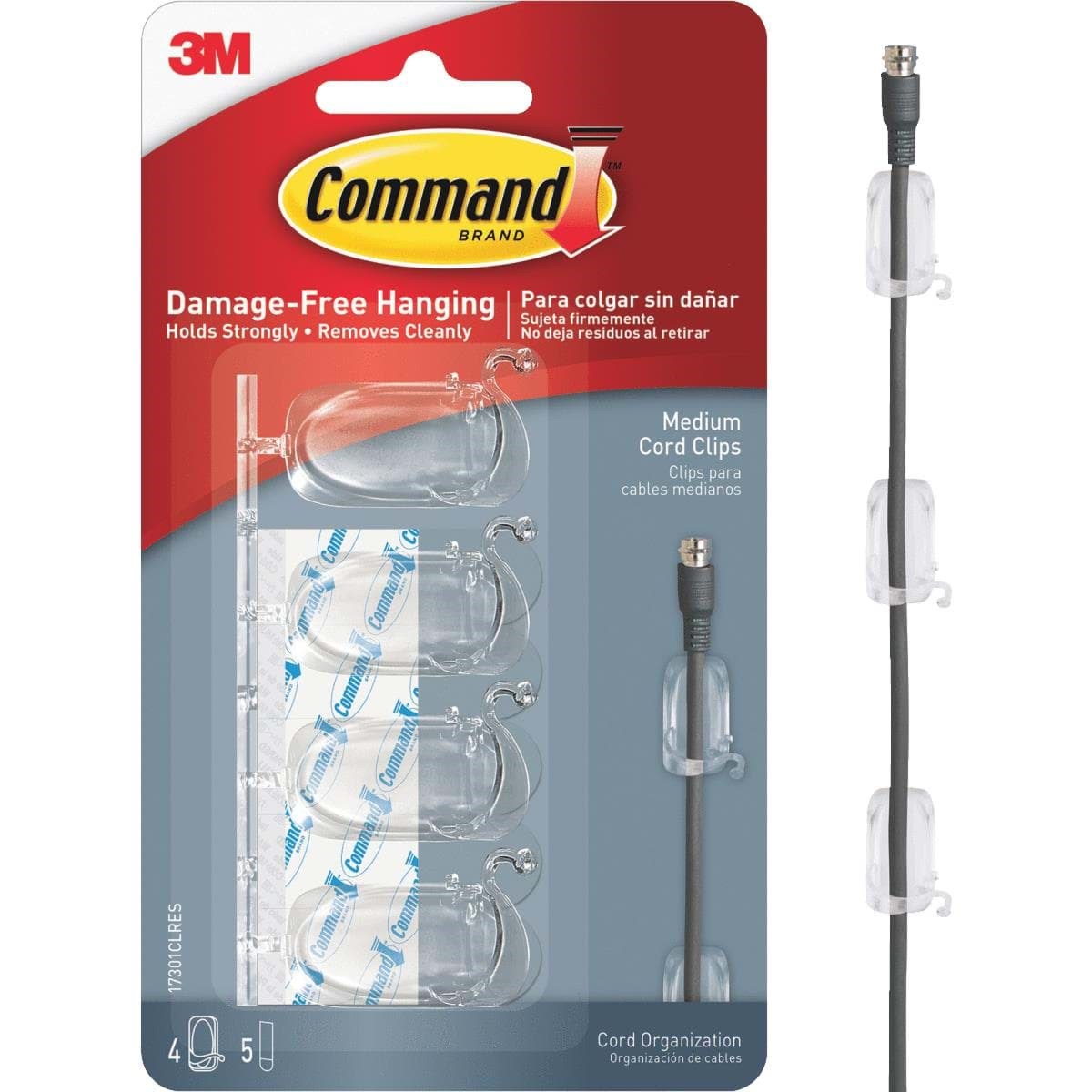 Picture of Command Cord Clip With Adhesive