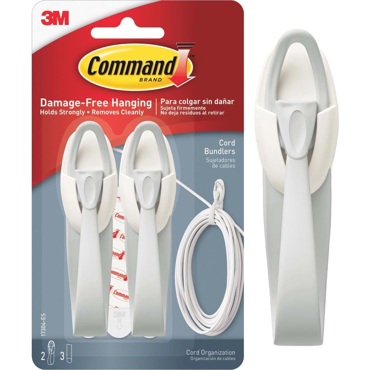 Picture of Command Decorative Cord Bundler Hook with Adhesive