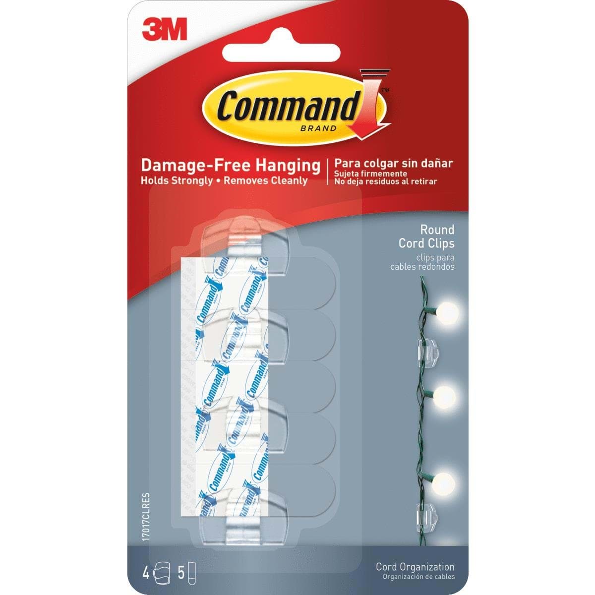 Picture of Command Wire Organizer Cord Clip With Adhesive