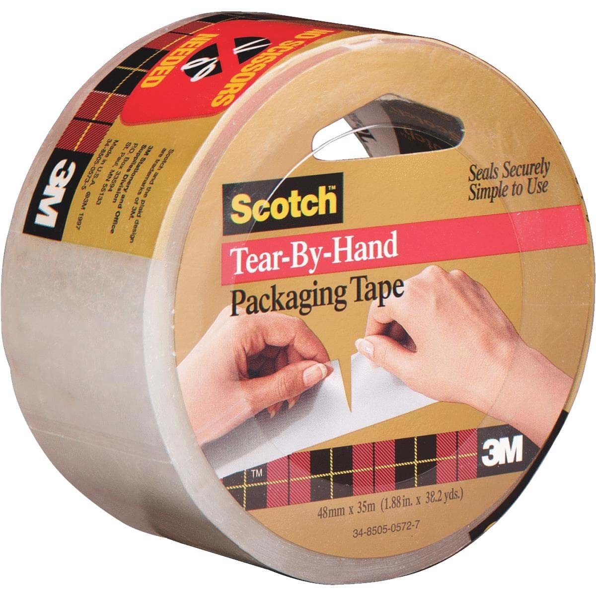 Picture of Scotch Hand Tearable Packaging Tape