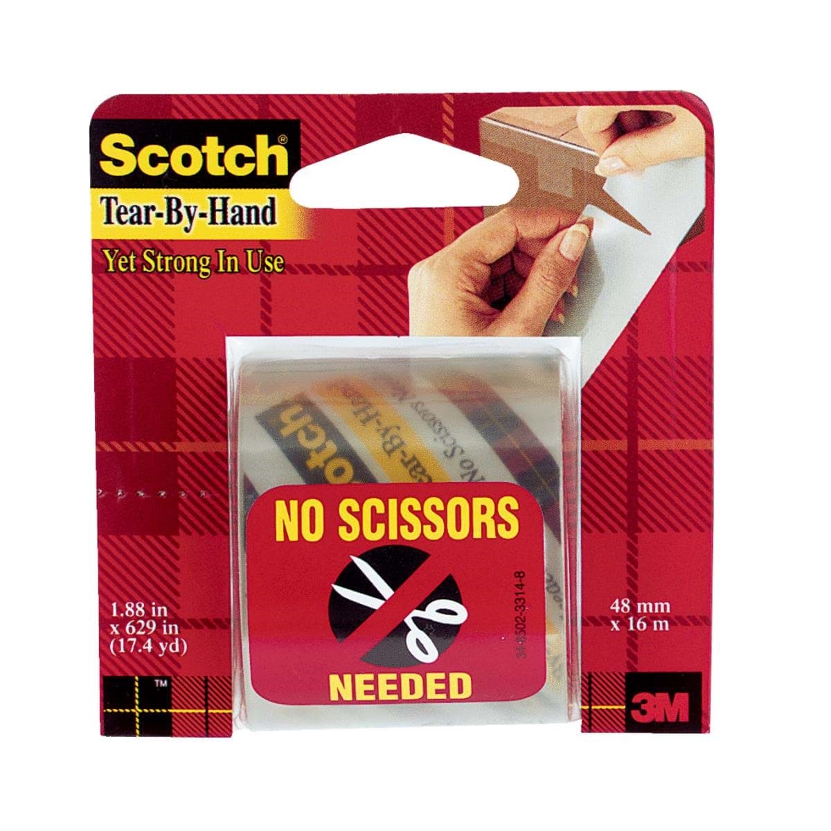 Picture of Scotch Hand Tearable Packaging Tape