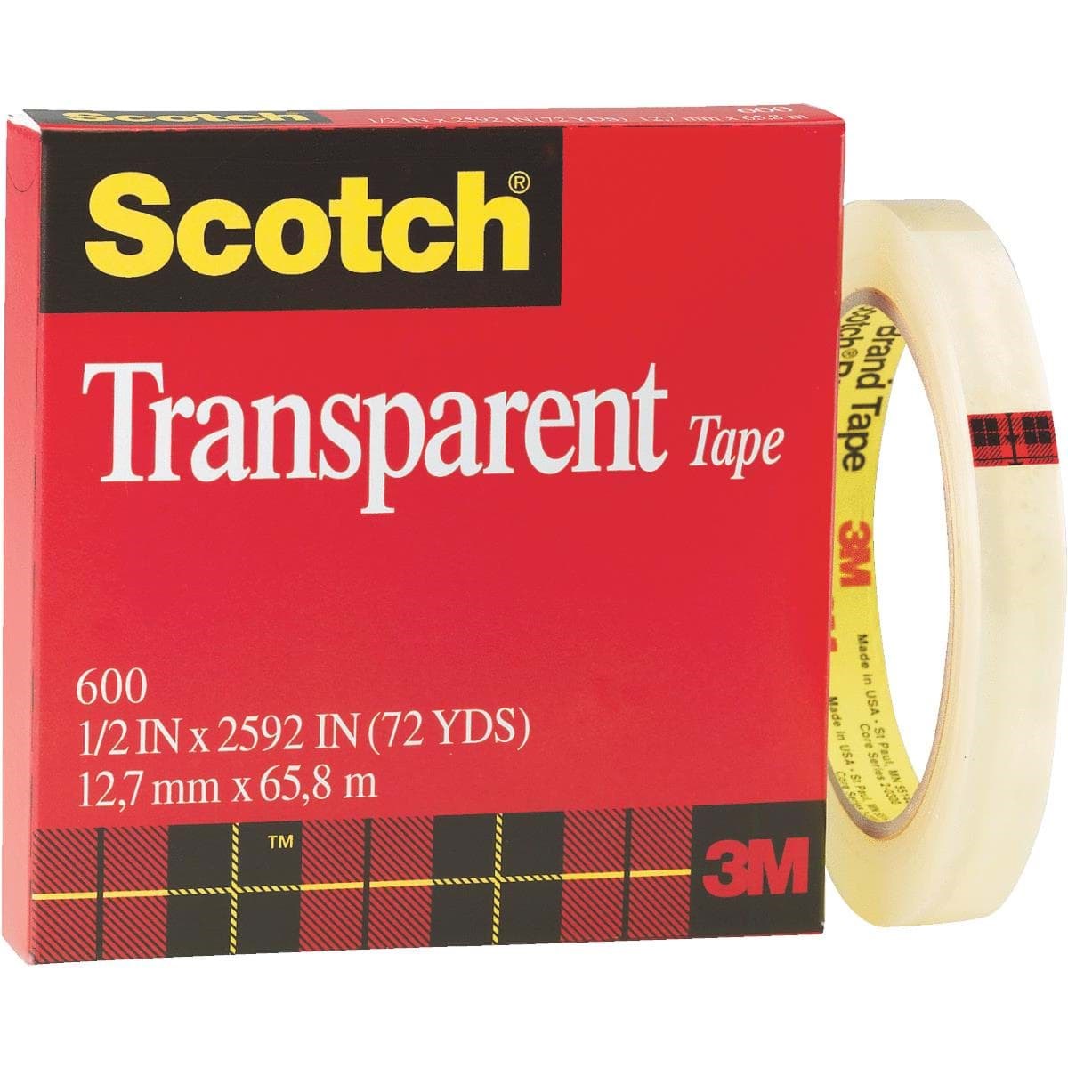 Picture of 3M Scotch Transparent Tape Refill