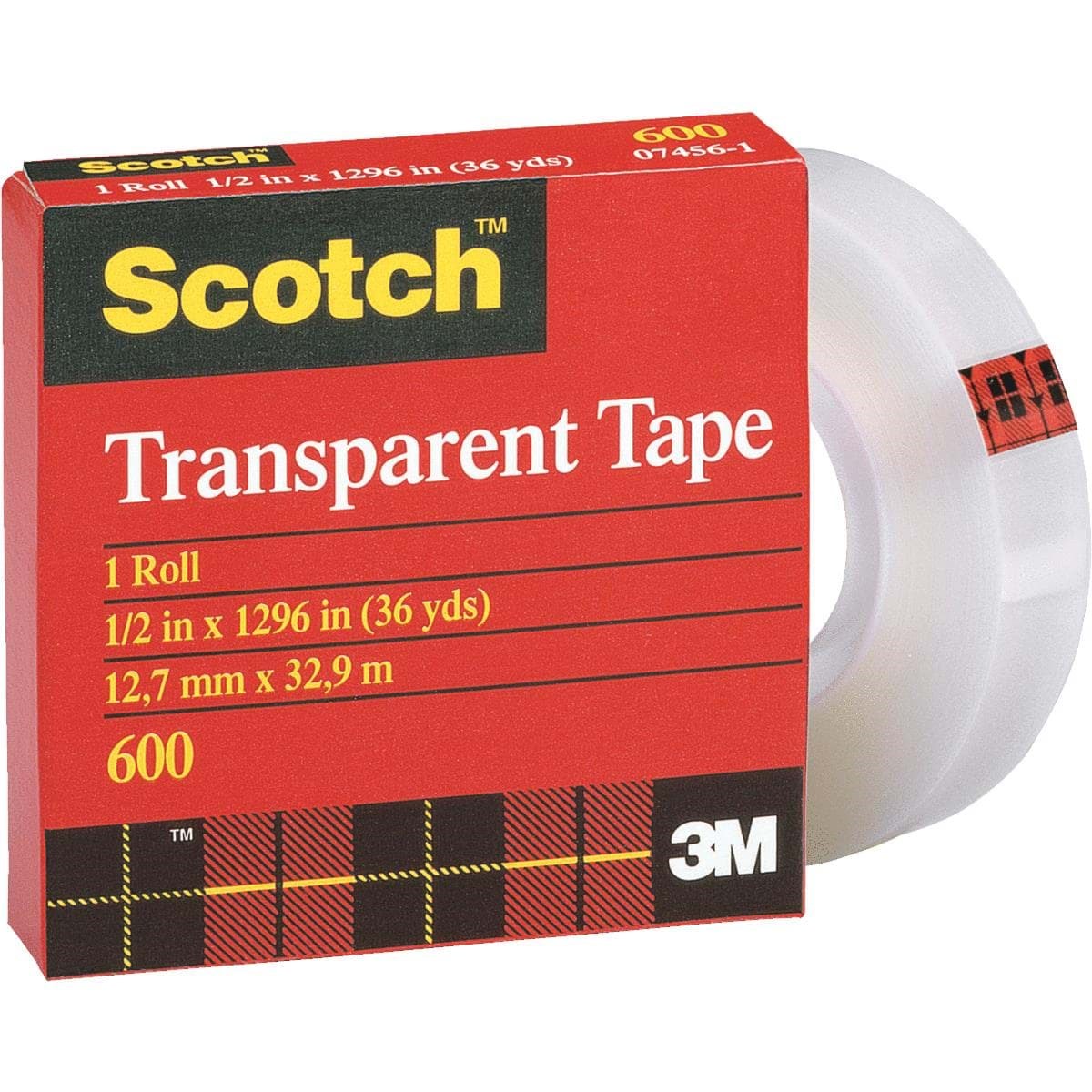 Picture of 3M Scotch Transparent Tape Refill