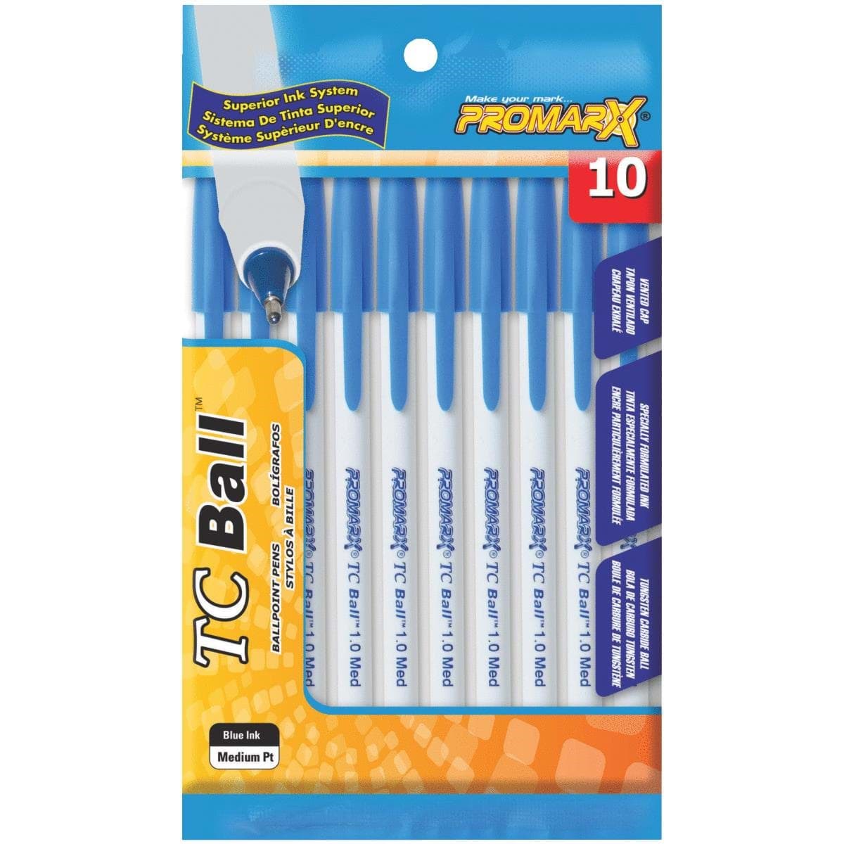 Picture of ProMarx TC Ball Stick Pen - Blue