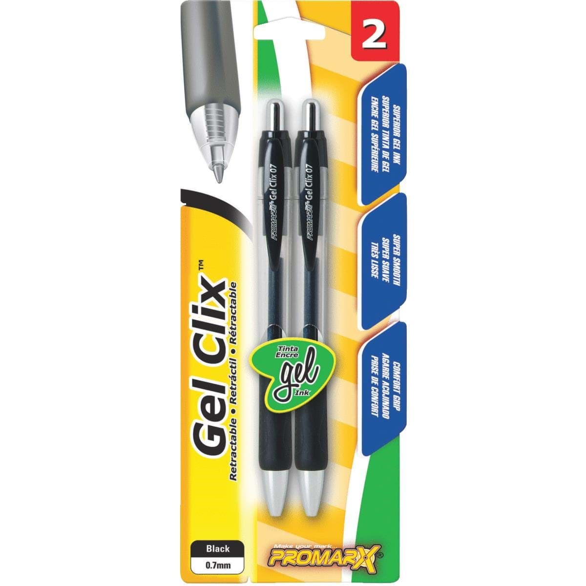 Picture of ProMarx Gel Clix Retractable Pen
