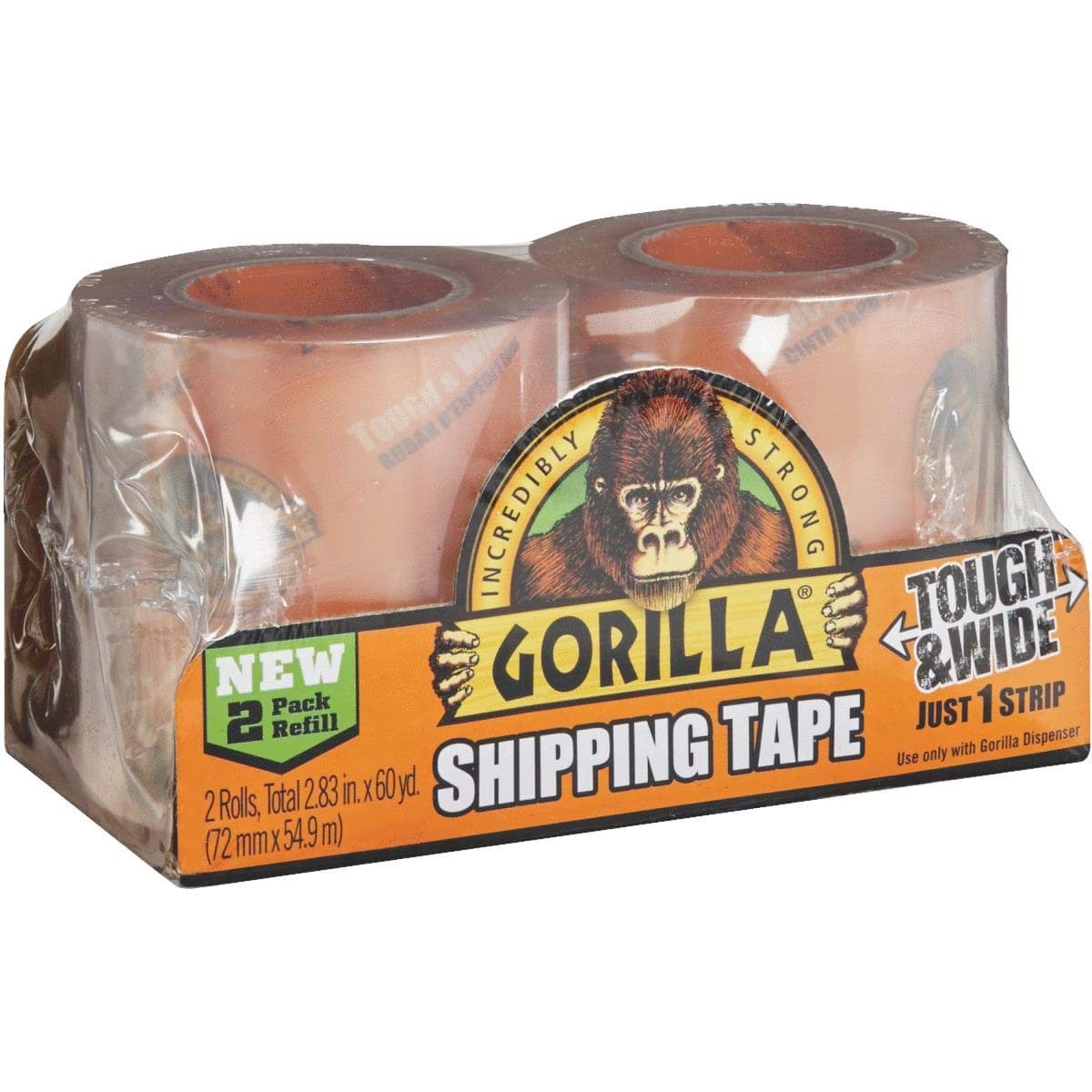 Picture of Gorilla Shipping Tape Refill - 3"