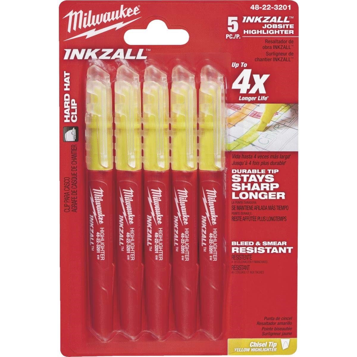 Picture of Milwaukee INKZALL Job Site Highlighter