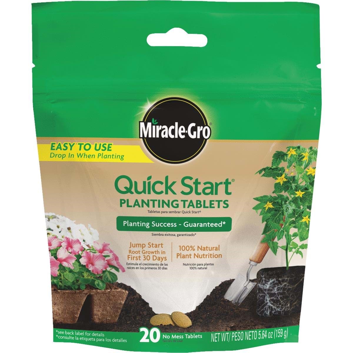 Picture of Miracle-Gro Quick Start Dry Plant Food Tablets