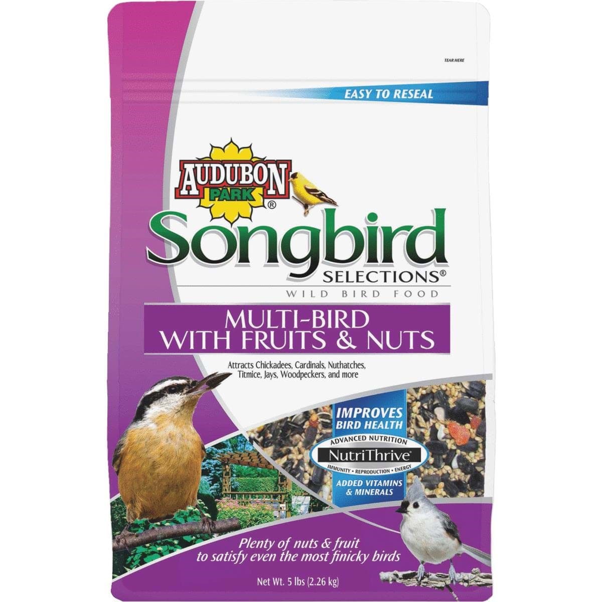 Picture of Audubon Park Songbird Selections Fruit & Nut Wild Bird Seed