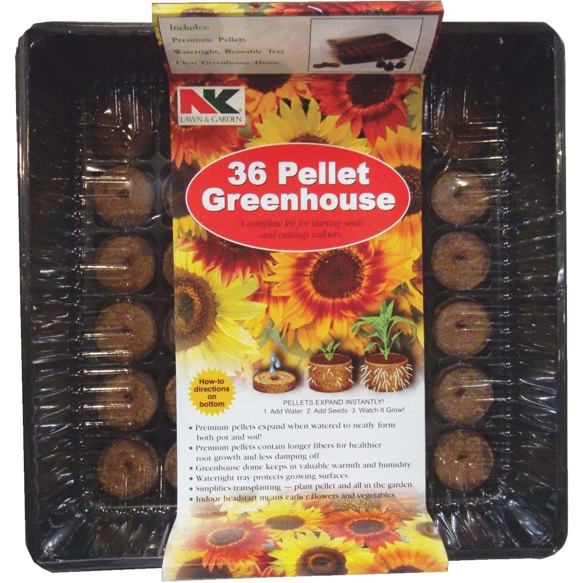 Picture of NK 36-Cell Professional Greenhouse Seed Starter Kit