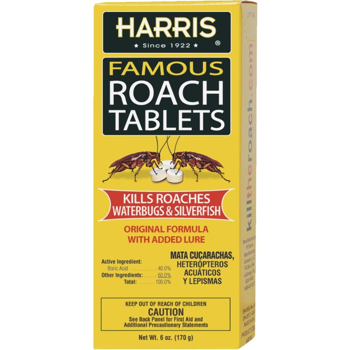 Picture of Harris Silverfish & Roach Killer Tablets