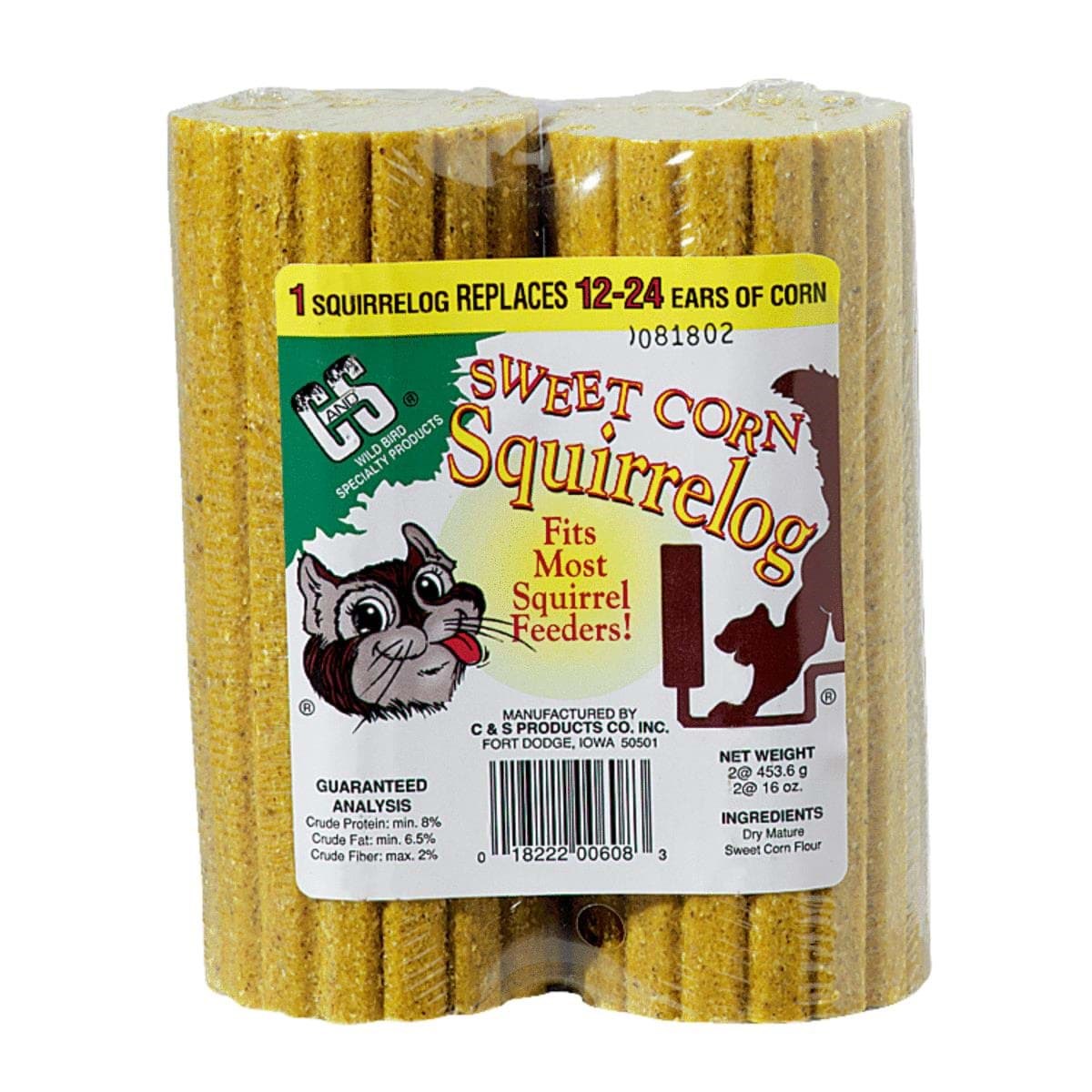 Picture of C&S Replacement Log Squirrel Food