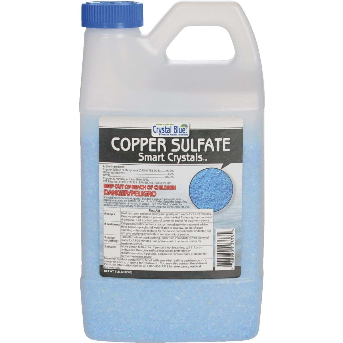 Picture of Crystal Blue Copper Sulfate Smart Crystals Moss & Algae Killer