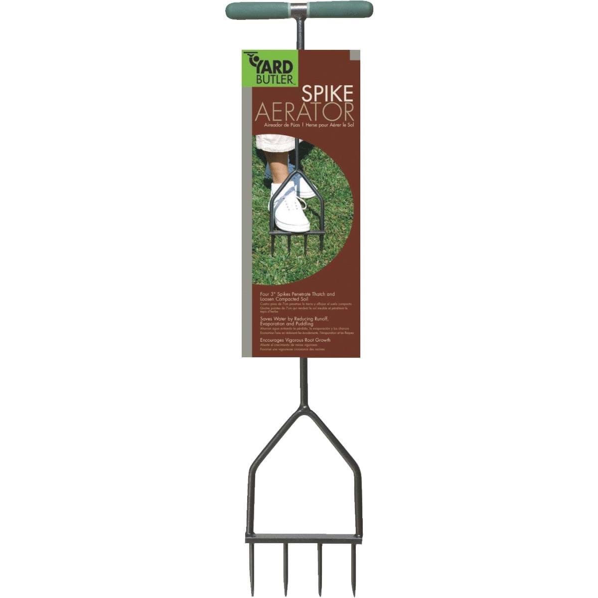 Picture of Yard Butler Multispike Hand Lawn Aerator