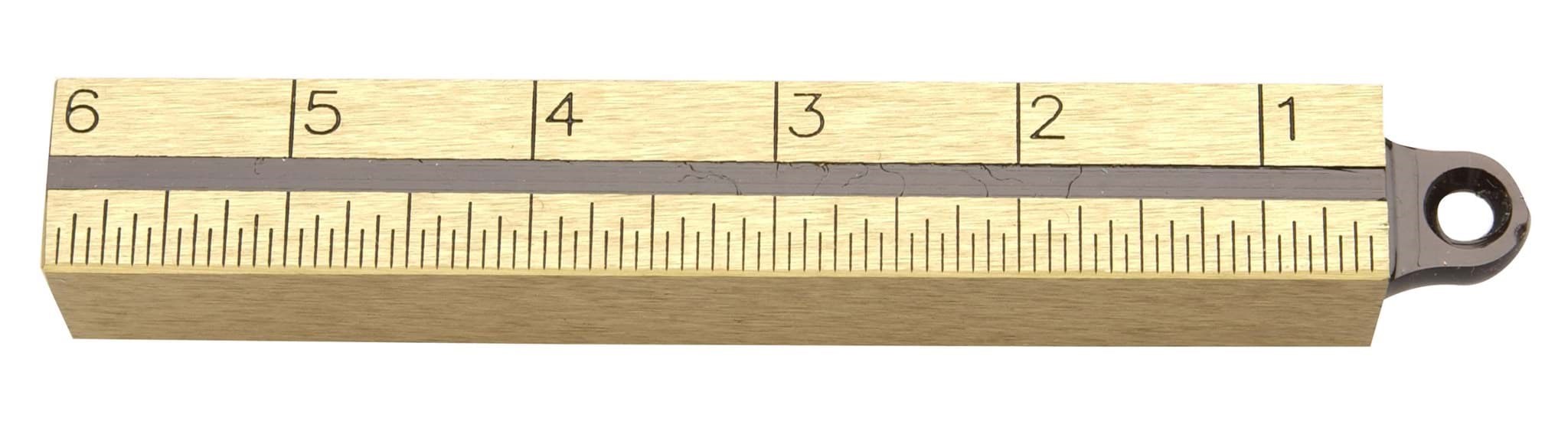 Picture of Gauge Plumb Bob w/ Bottom Square - Brass