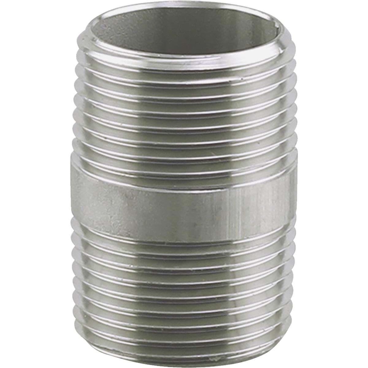 Picture of PLUMB-EEZE Stainless Steel Nipple - 3/8"MIP x 3"
