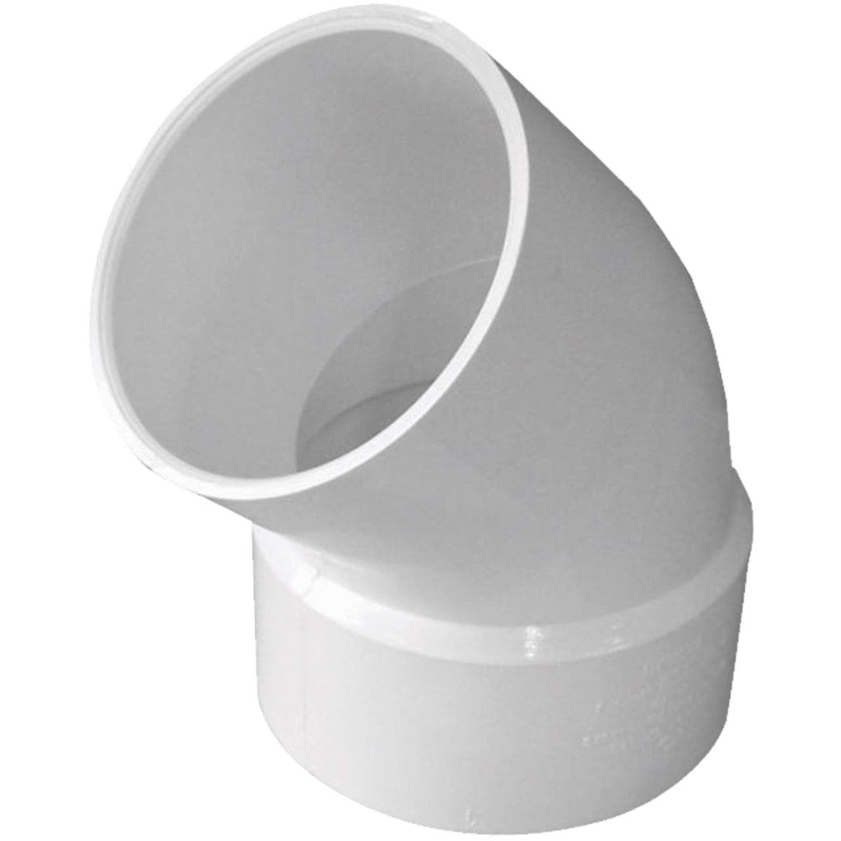 Picture of Genova 45 degrees PVC Elbow Street (1/8 Bend) - 3"