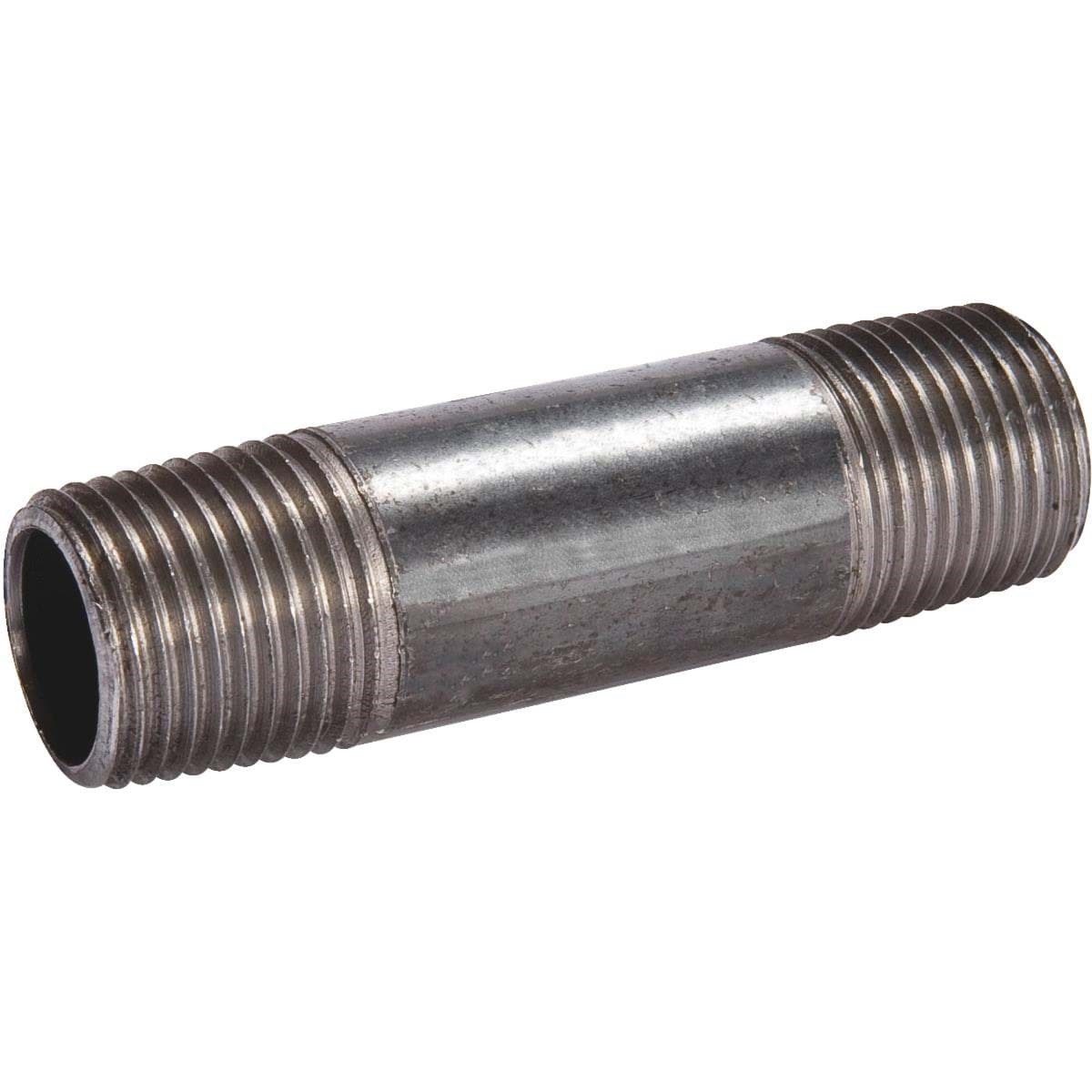 Picture of Southland Anvil Black Iron Pipe Nipple - 1/8"x2"