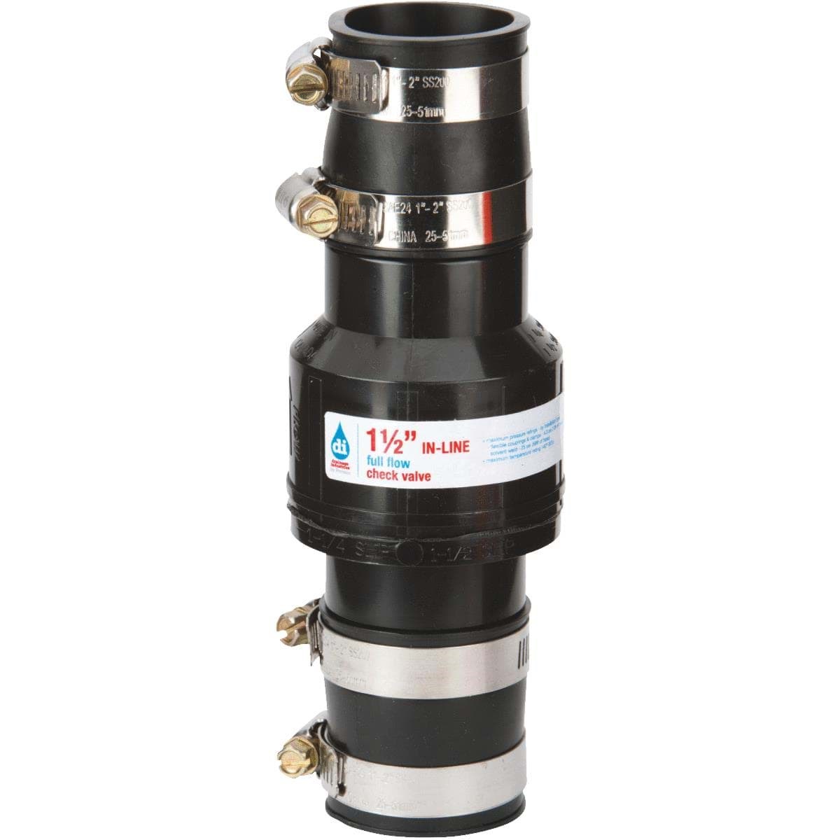 Picture of Drainage Industries In-Line Sump Pump Check Valve - 1-1/2"