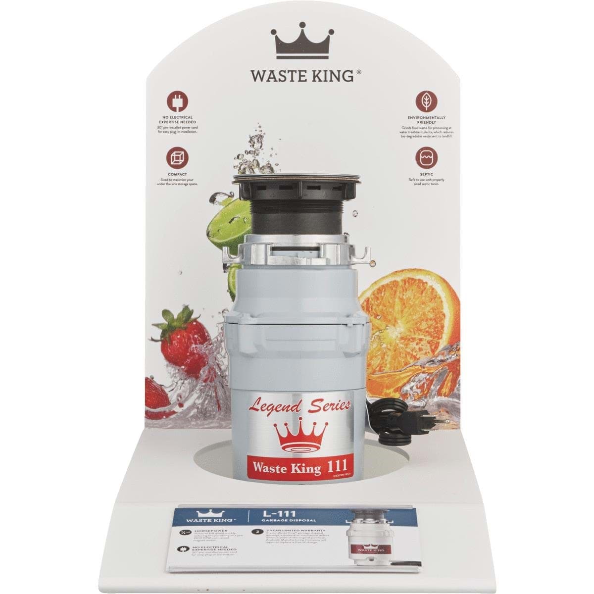 Picture of Waste King 1/3 HP Garbage Disposer