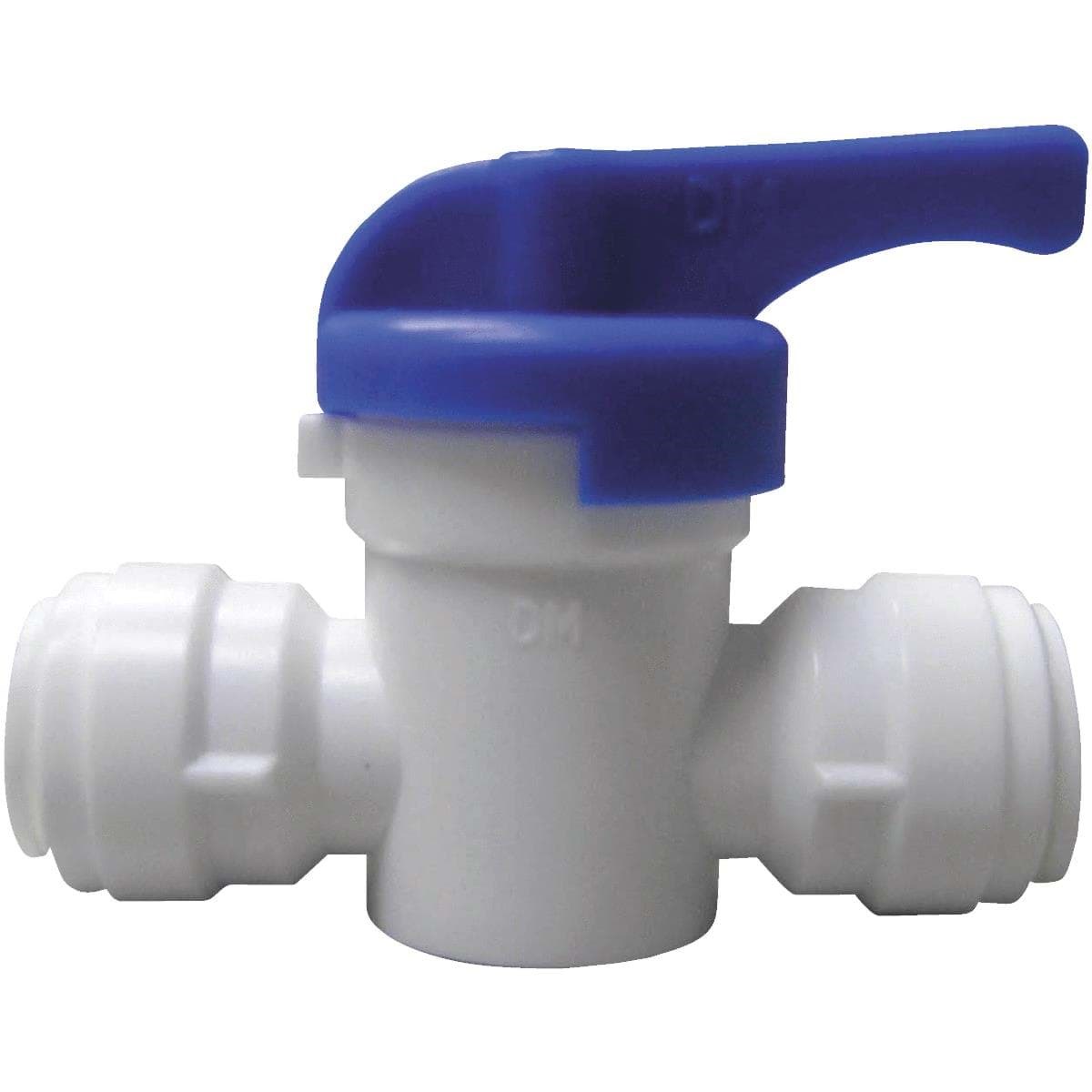 Picture of Watts 3/8" OD Tubing Size Quick Connect Straight Plastic Push Valve