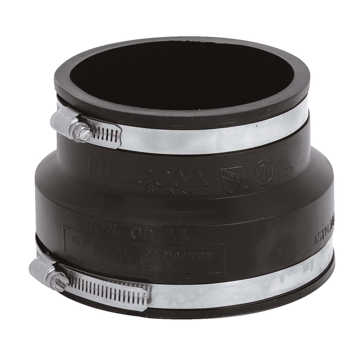 Picture of Fernco Reducing Flexible Coupling - 4" x 4"