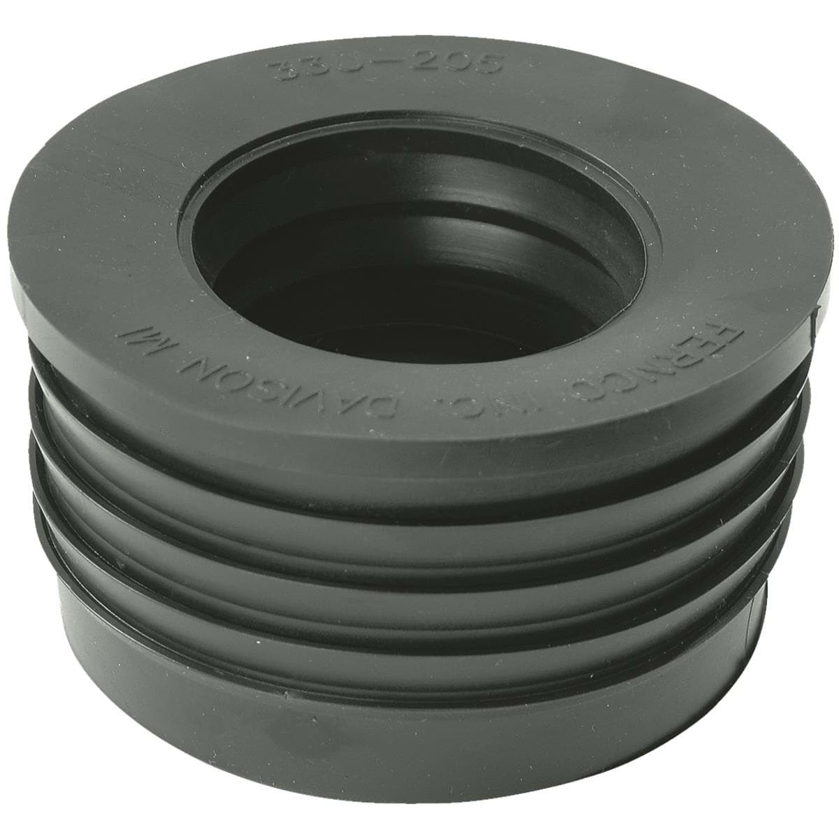 Picture of Fernco PVC Iron Pipe Hub Adapter - 3"x2"