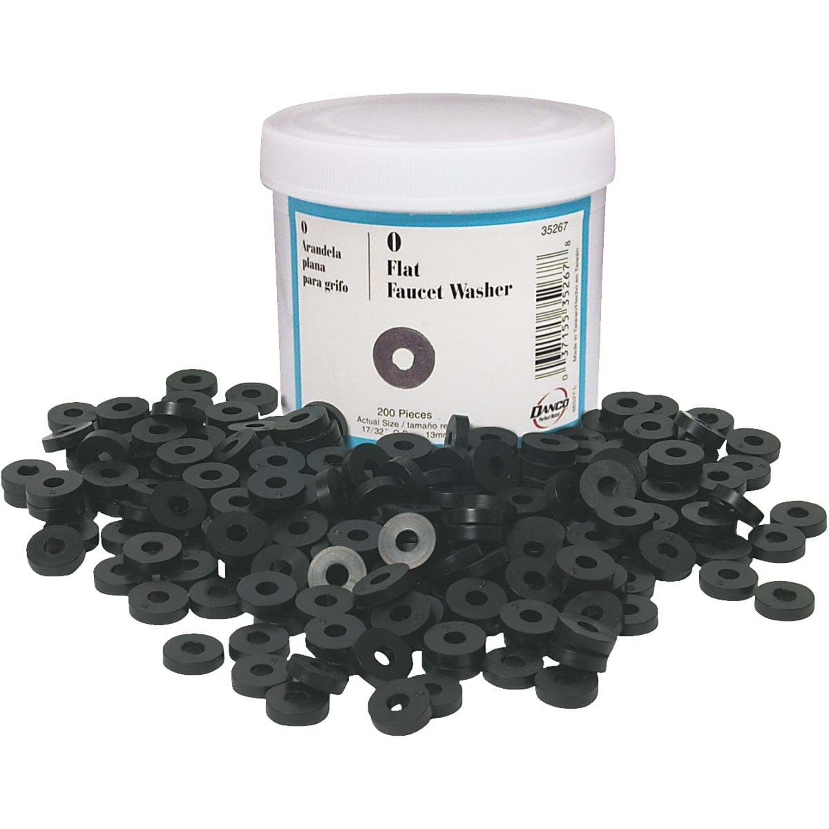 Picture of Flat Neoprene Faucet Washer - 17/32" OD