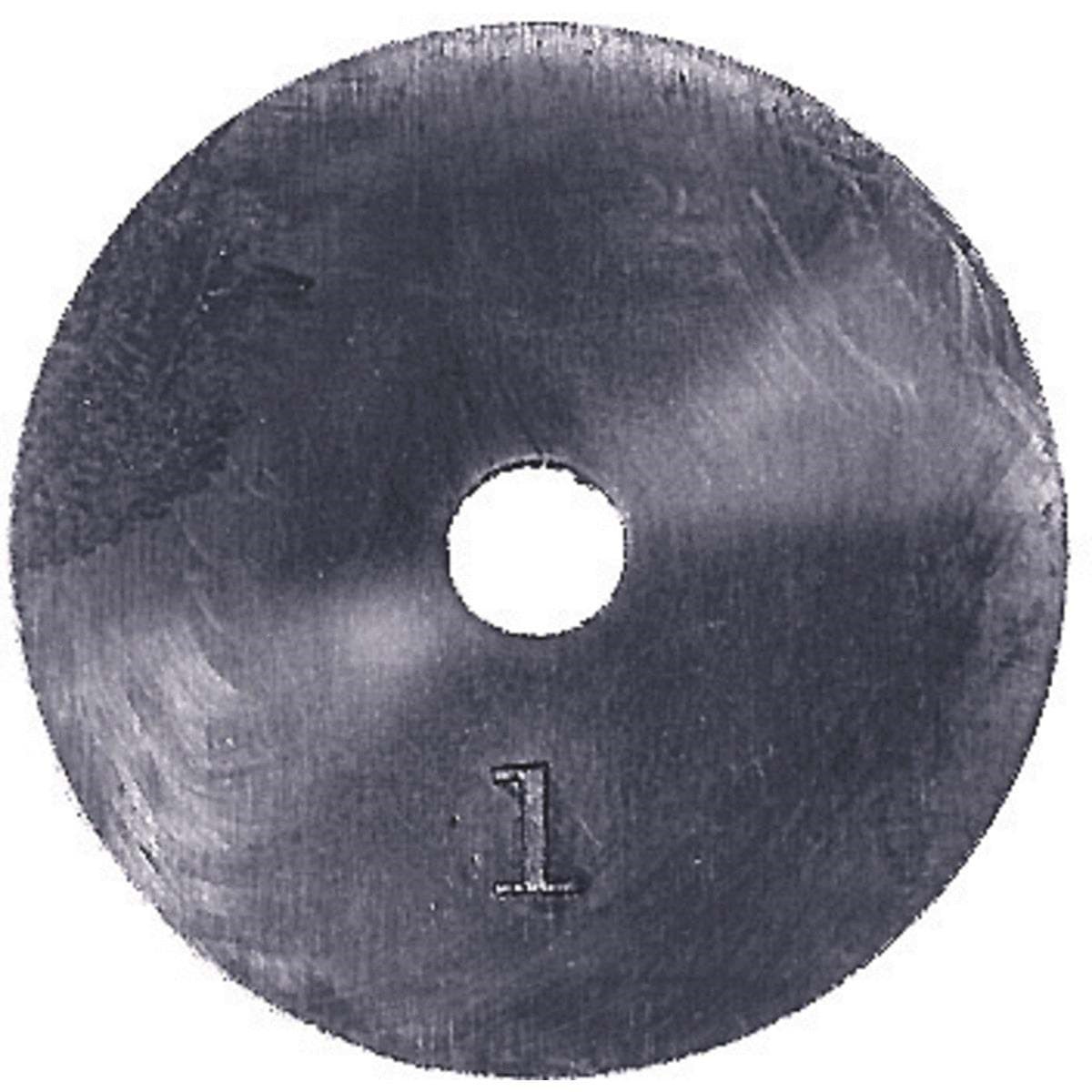 Picture of Danco Flat Faucet Washer Black Neoprene Rubber - 1-1/8" OD