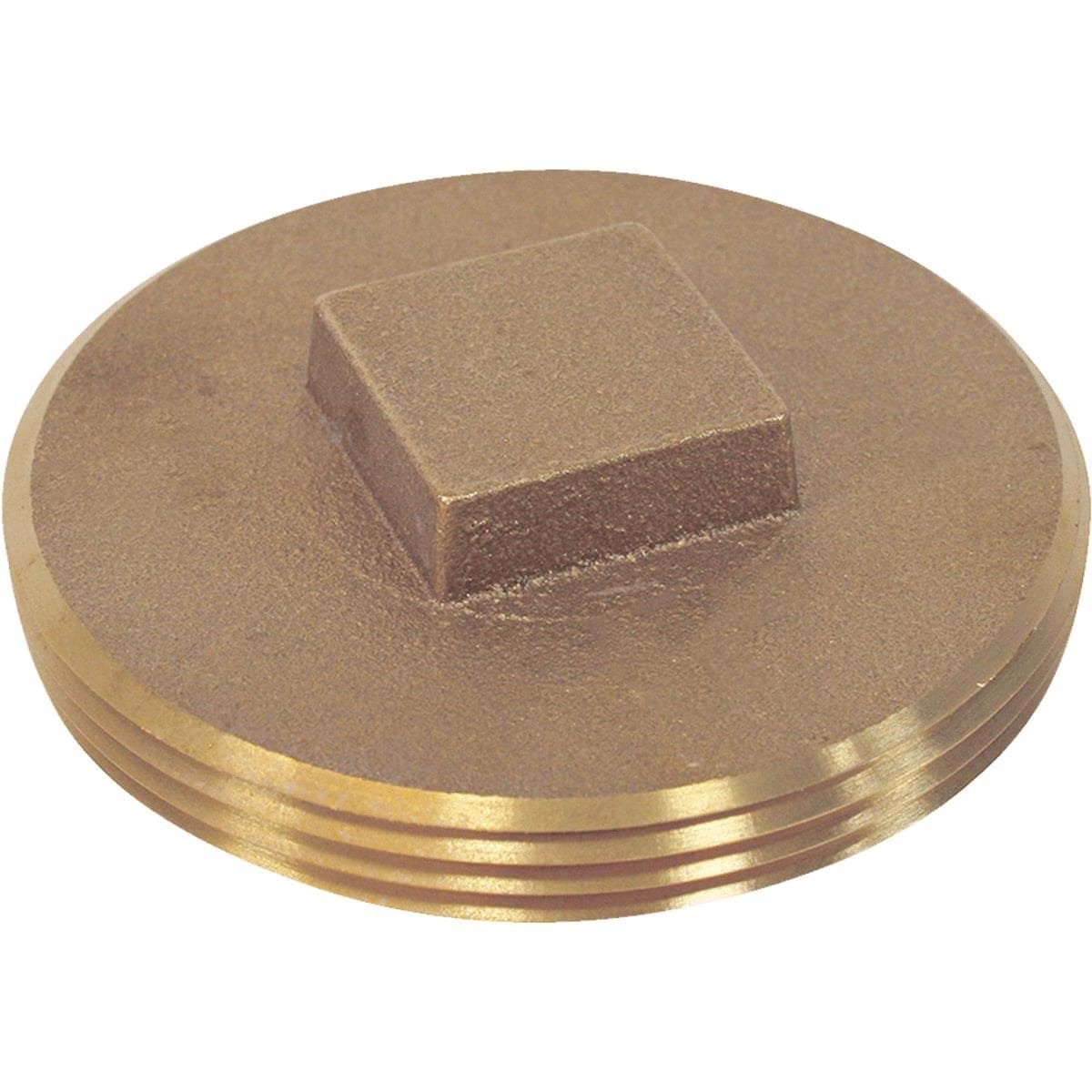 Picture of Jones Stephens Brass Drain Plug - 4"