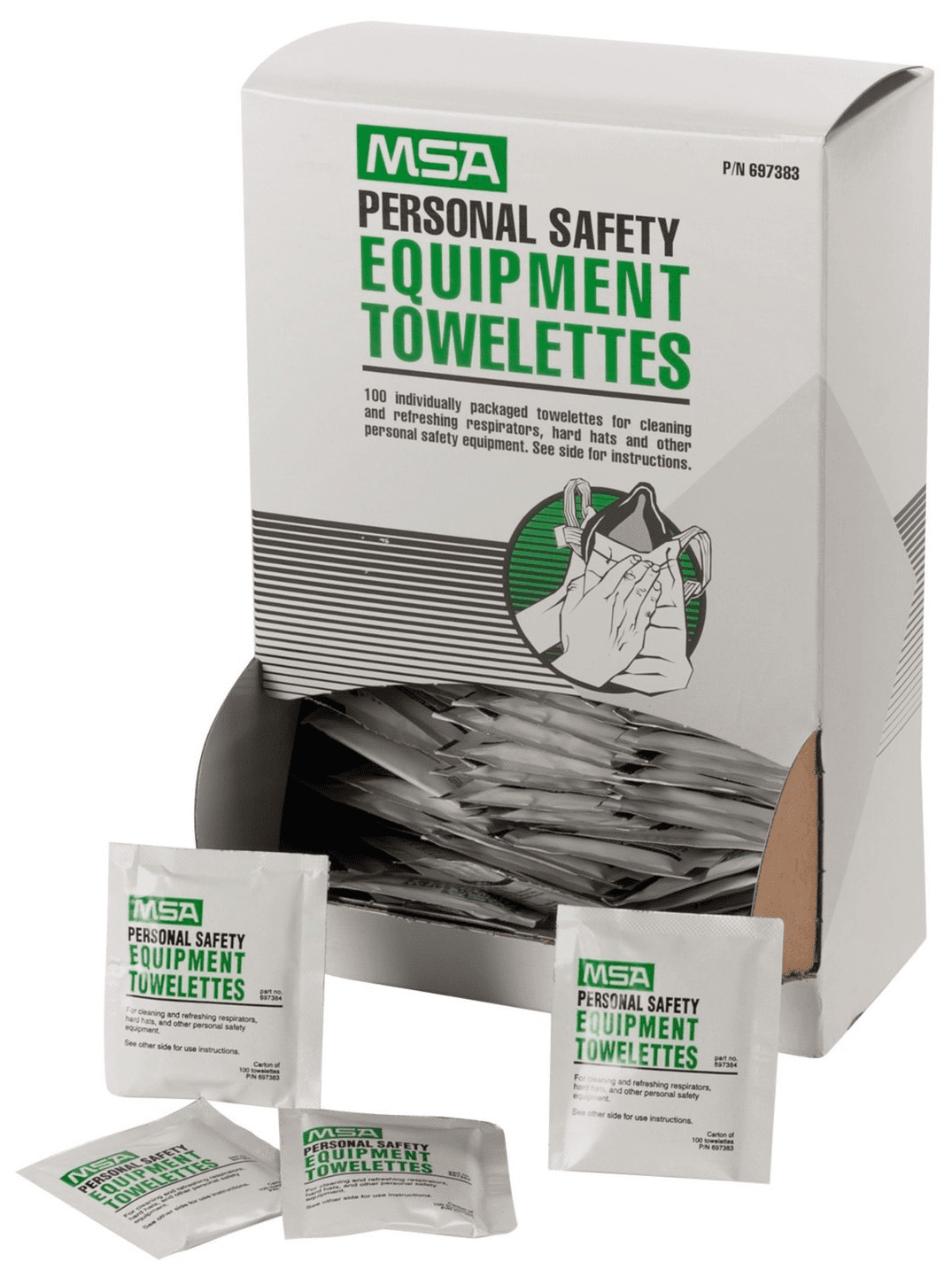 Picture of Respirator Towelettes MSA – 100pack