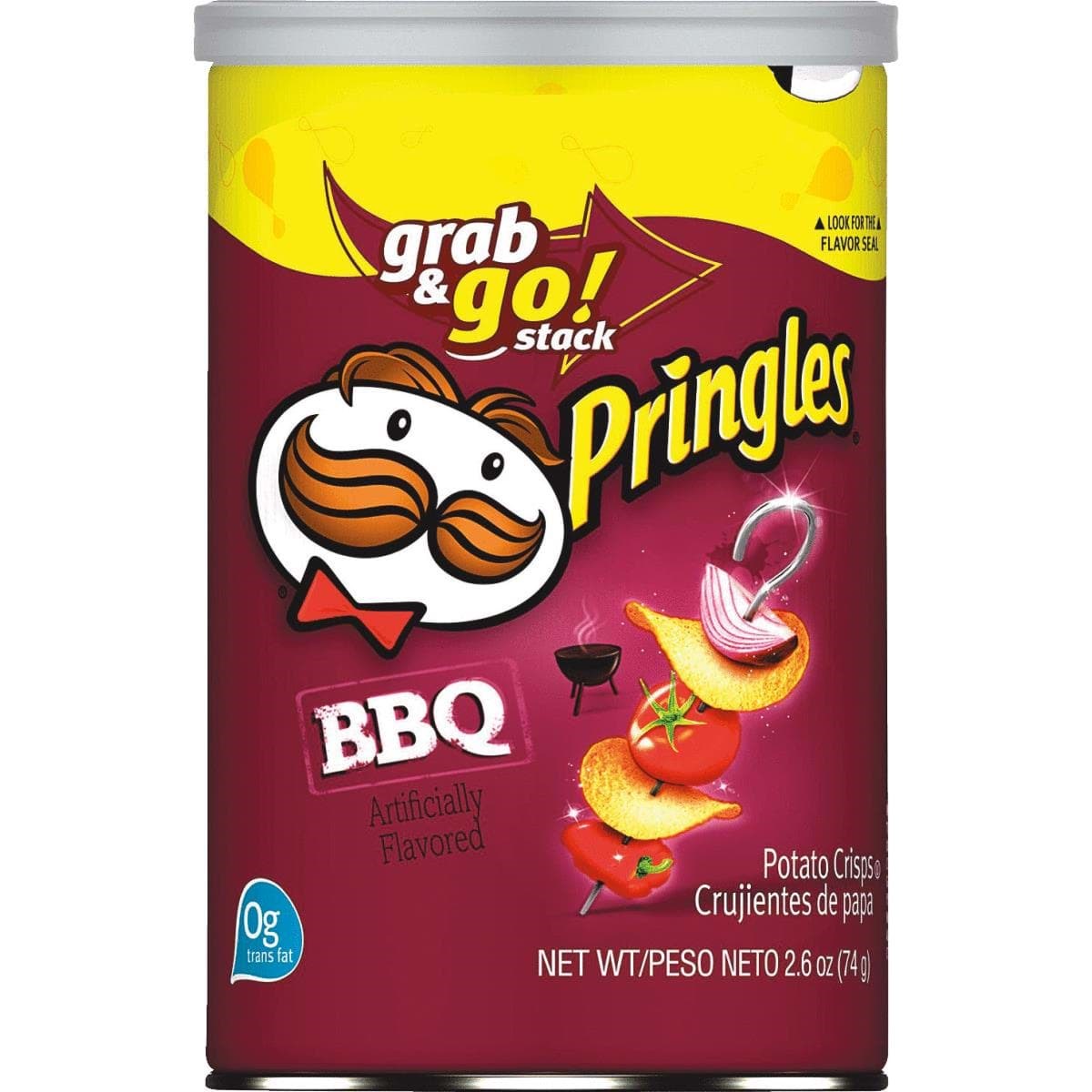 Picture of Pringles 2.5 oz Grab & Go Potato Chips