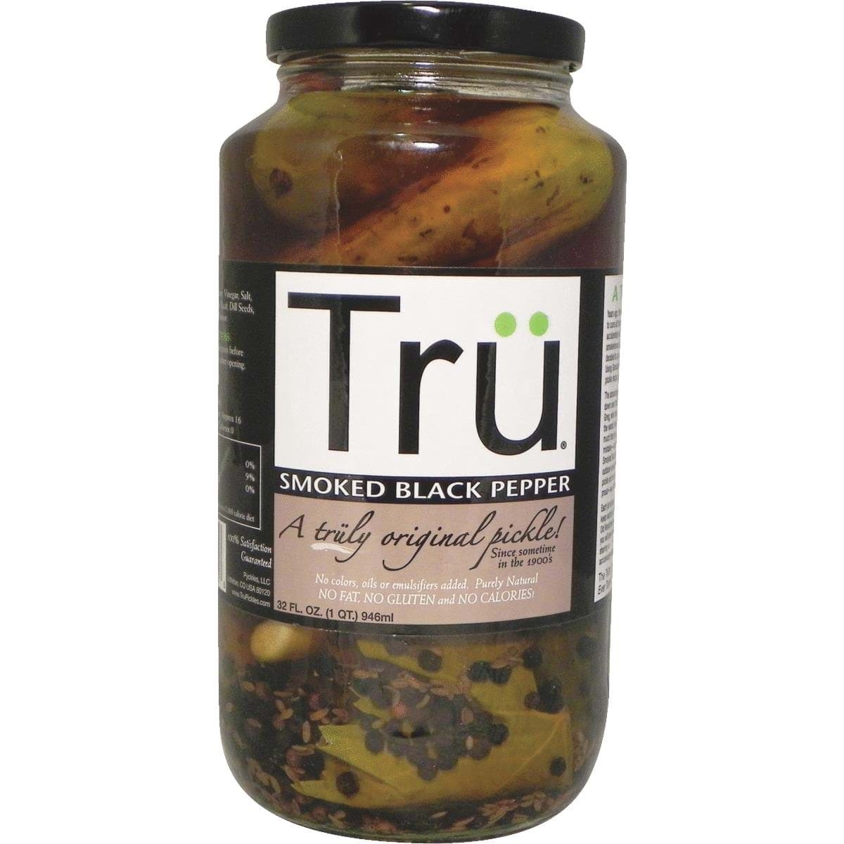 Picture of Tru Smoked Black Pepper Pickles