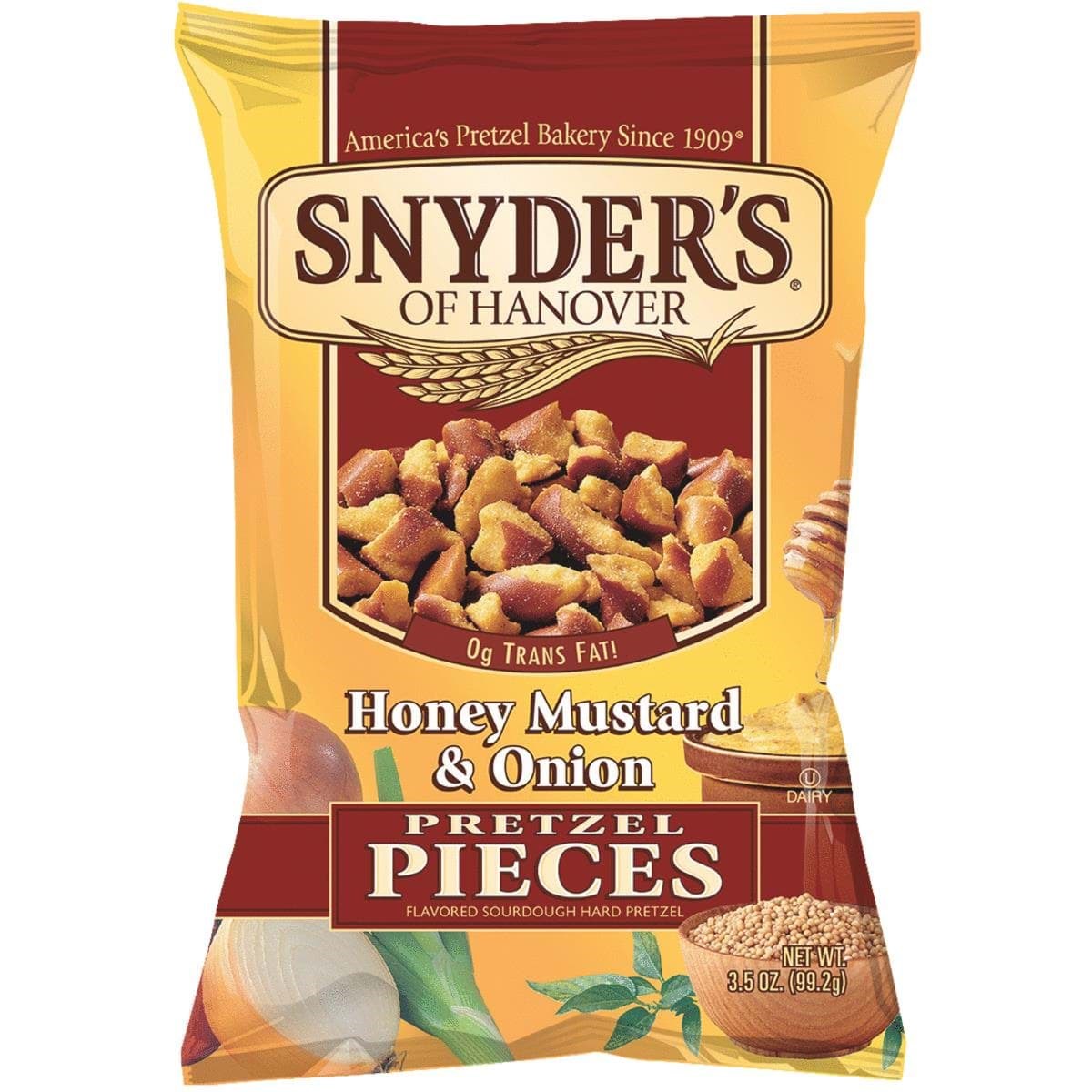 Picture of Snyder's of Hanover Honey Mustard & Onion Pretzel Pieces