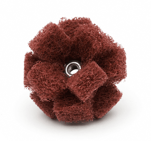 Picture of Cross Buff Wheel 3-Ply 1-1/2"x1/2" Fine 