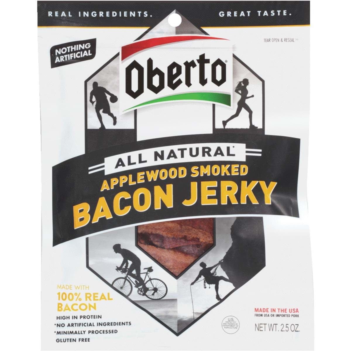 Picture of Oberto All Natural Bacon Jerky